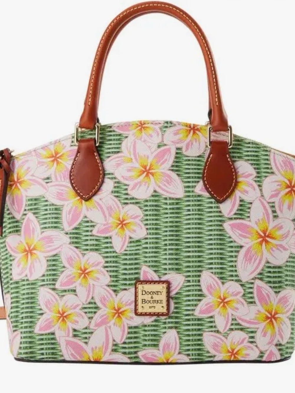 Dooney & Bourke Plumeria Geena Satchel - Picture 3 of 3